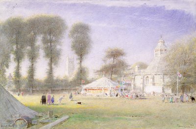 Glastonbury Fair by Albert Goodwin